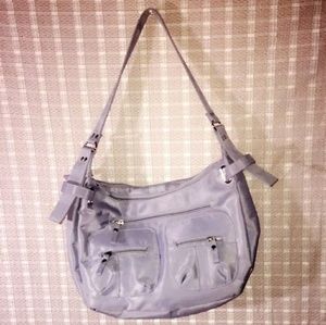 Gray/Dark Silver Purse( Brand unknown)